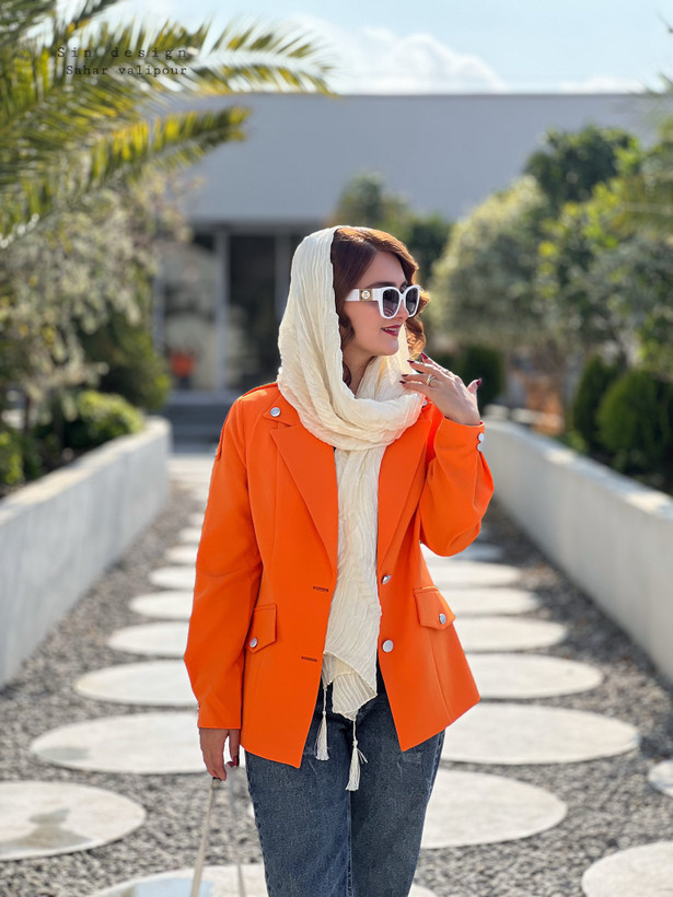 مانتو orange