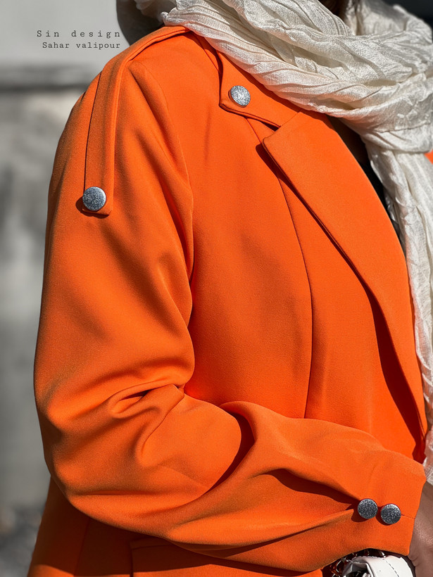 مانتو orange
