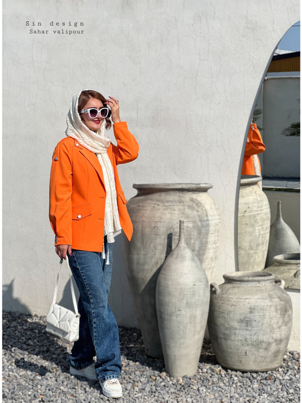 مانتو orange